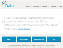 Tablet Screenshot of jdata.com